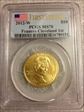2012-W $10 Frances Cleveland 1st  First Strike MS70