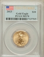 2013 $10 Gold Eagle First Strike MS70