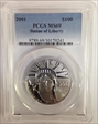 2001 $100 Statue of Liberty MS69