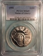 1998 $100 Statue of Liberty MS69