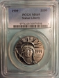 1999 $100 Statue of Liberty MS69