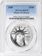 2000 $100 Statue of Liberty MS70