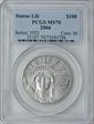 2004 $100 Statue of Liberty MS70