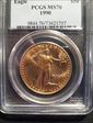 1990 $50 Gold Eagle MS70