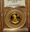 1998-W $10 Gold Eagle PR70DCAM