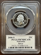 2006-S 25C Nebraska Silver PR70DCAM