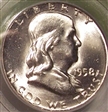 1958 50C MS66