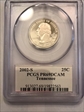 2002-S 25C Tennessee PR69DCAM