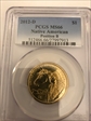 2012-D $1 Native American, Position B MS66