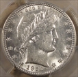 1916 25C Barber AU58