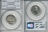 1999-P 25C Connecticut MS66