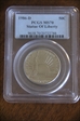 1986-D 50C Statue Of Liberty MS70