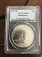 1990-W $1 Eisenhower MS68