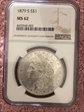 1879-S $1 MS62