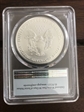 2016-W $1 Burnished Silver Eagle 30th Anniversary Lettered Edge First Strike SP70