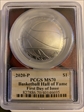2020-P $1 Basketball Hall of Fame First Day of Issue Picture Frame MS70