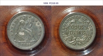1858 10C MS65