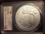 2019-P 25C American Memorial NP Silver 5 oz Silver First Strike Mercanti Signature SP70