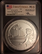 2019-P 25C American Memorial NP Silver 5 oz Silver First Strike Mercanti Signature SP70
