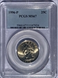 1996-P 25C MS67