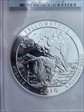 2010 25C Yellowstone NP  5 oz Silver - First Strike MS68DMPL