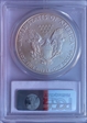2008-W $1 Burnished Silver Eagle SP70