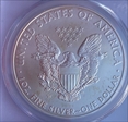 2008-W $1 Burnished Silver Eagle SP70
