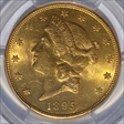 1895-S $20 AU58