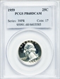 1959 25C PR68DCAM
