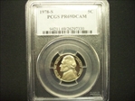 1978-S 5C PR69DCAM
