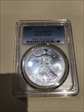 2002 $1 Silver Eagle MS70