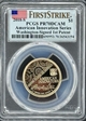 2018-S $1 American Innovation Series Washington-Signed 1st Patent First Strike PR70DCAM