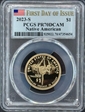 2023-S $1 Native American First Day of Issue PR70DCAM