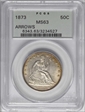 1873 50C Arrows MS63