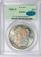 1880-S $1 MS64