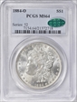 1884-O $1 MS64