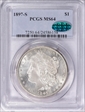 1897-S $1 MS64