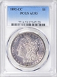 1892-CC $1 AU53