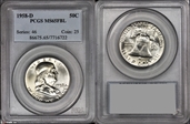 1958-D 50C MS65FBL