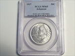 1937 50C Arkansas MS65