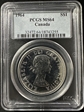 1964 S$1 Confederation MS64