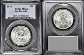 1938 50C New Rochelle MS66
