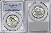 1925-S 50C California MS65
