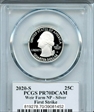 2020-S 25C Weir Farm NP - Silver First Strike Cleveland Arrows PR70DCAM