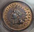 1868 1C MS64RB