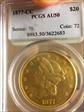 1877-CC $20 AU50