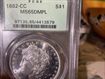 1882-CC $1 MS65DMPL