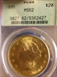 1895 $20 MS62