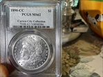 1890-CC $1 MS62
