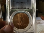 1922 $20 MS62